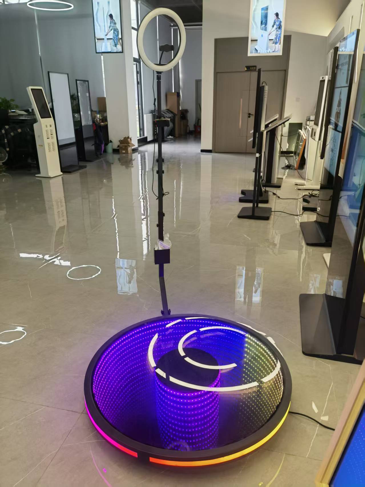 360 Photobooth LED videoboks