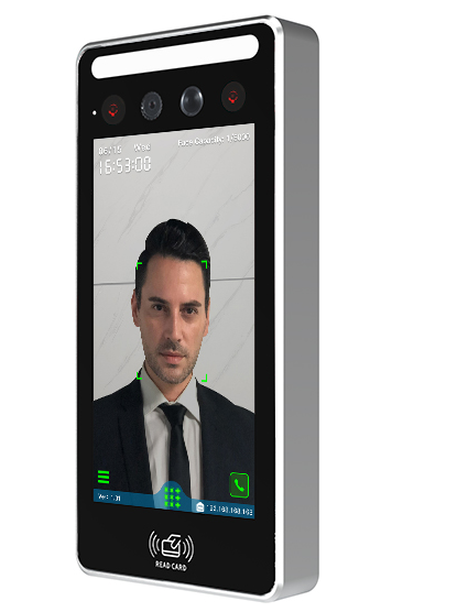 5 tommer HD Touch Screen Face Access Controller Linux