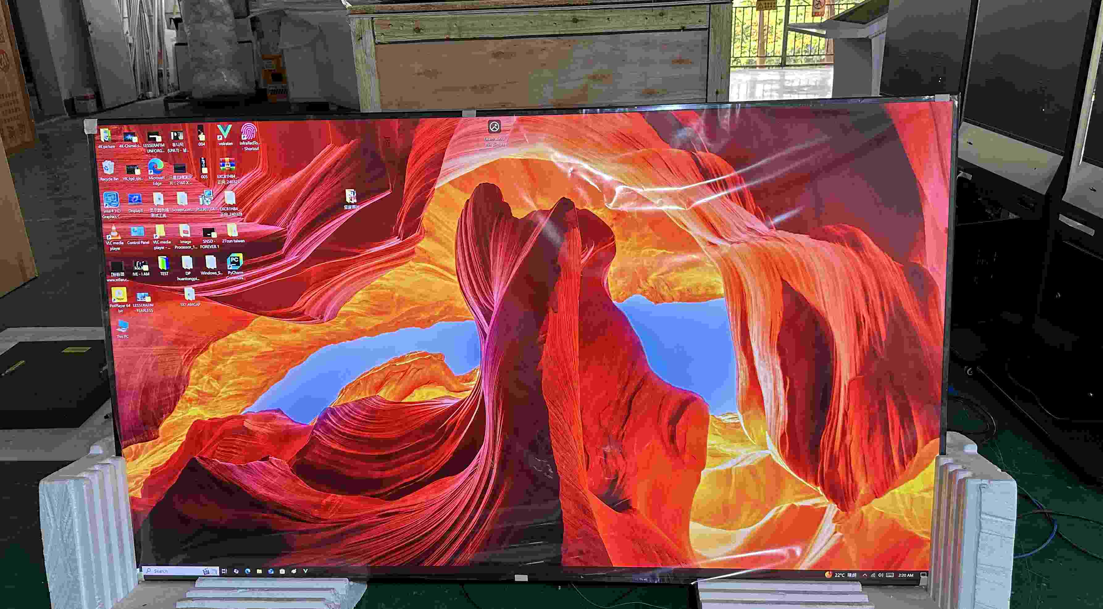 86 tommer LG 4K LED Interaktiv flad panel Touch Screen Monitor